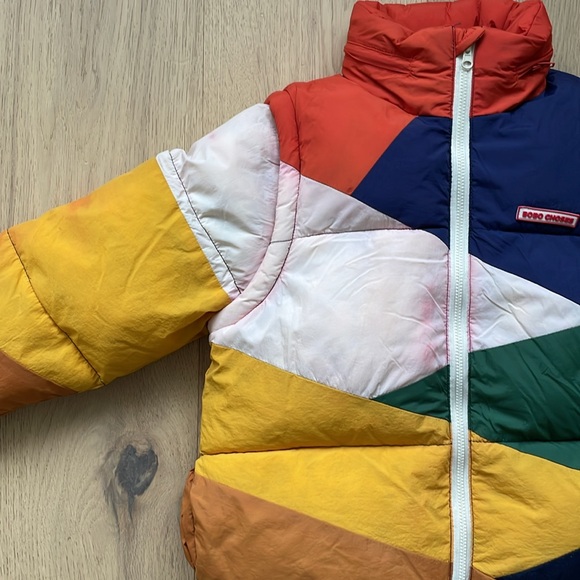Bobo Choses Colourblock Padded Puffer Jacket - Picture 3 of 6